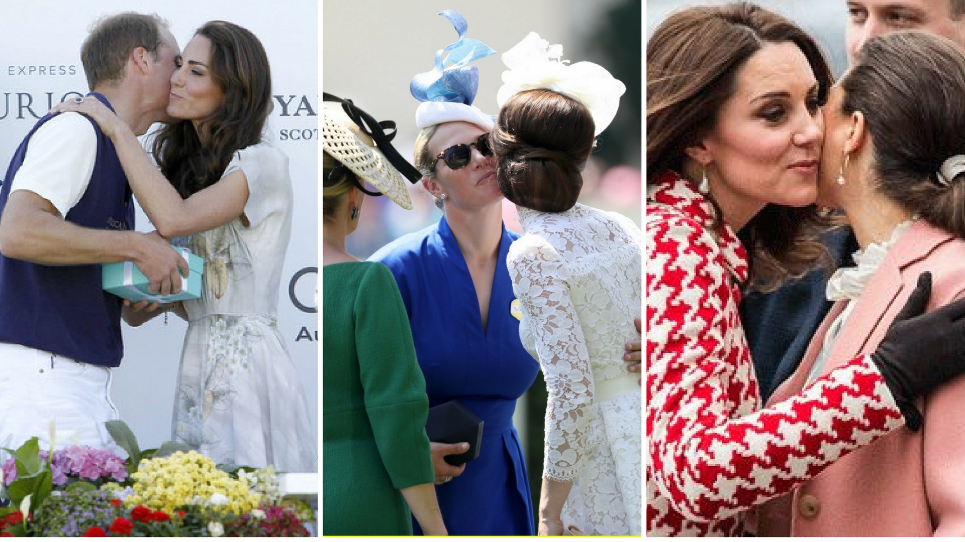 Księżna Kate - pocałunek
